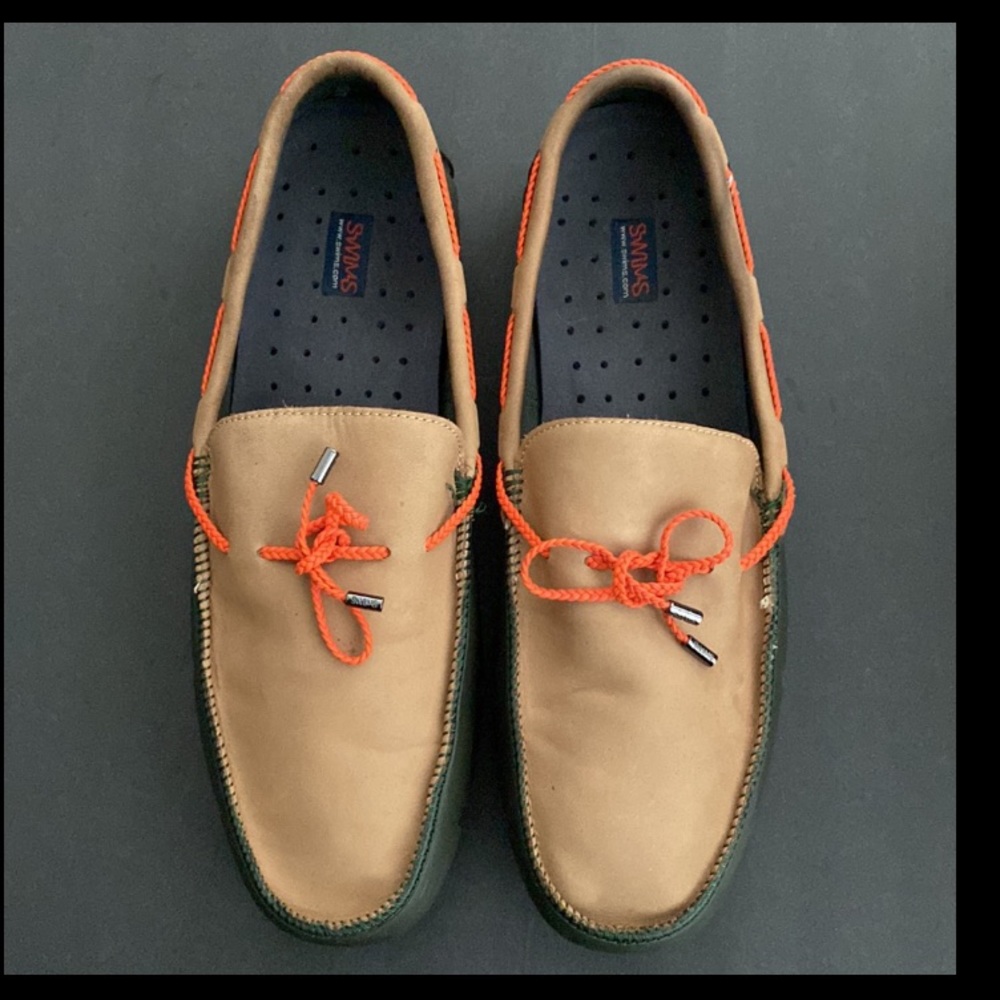 SWIMS BRAIDED LACE LUX MENS LOAFERS